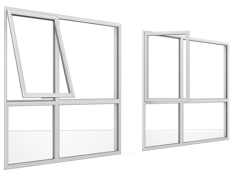 awning and casement window example