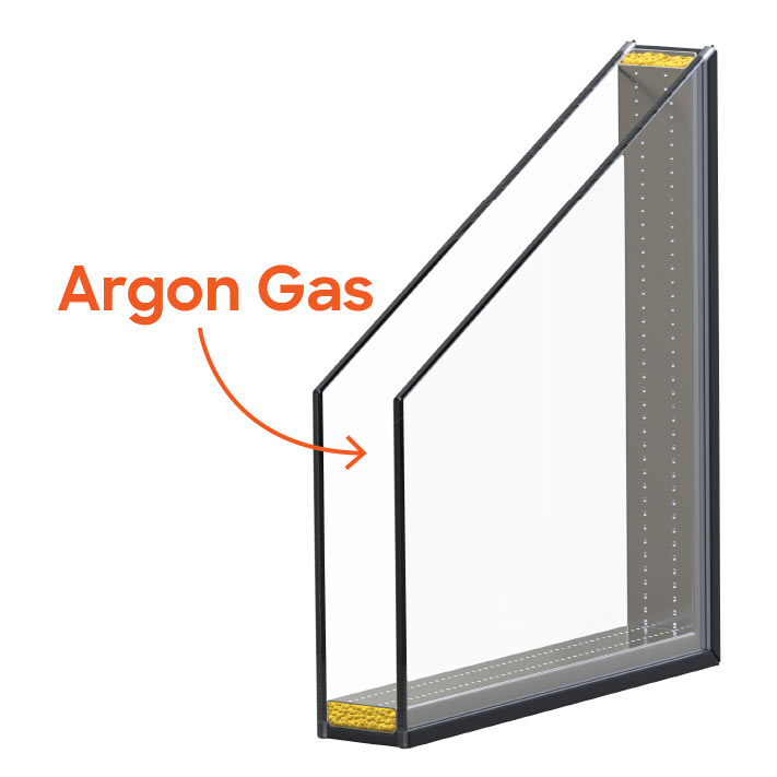argon gas insulation thermoglaz