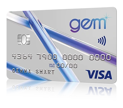 gem visa card logo